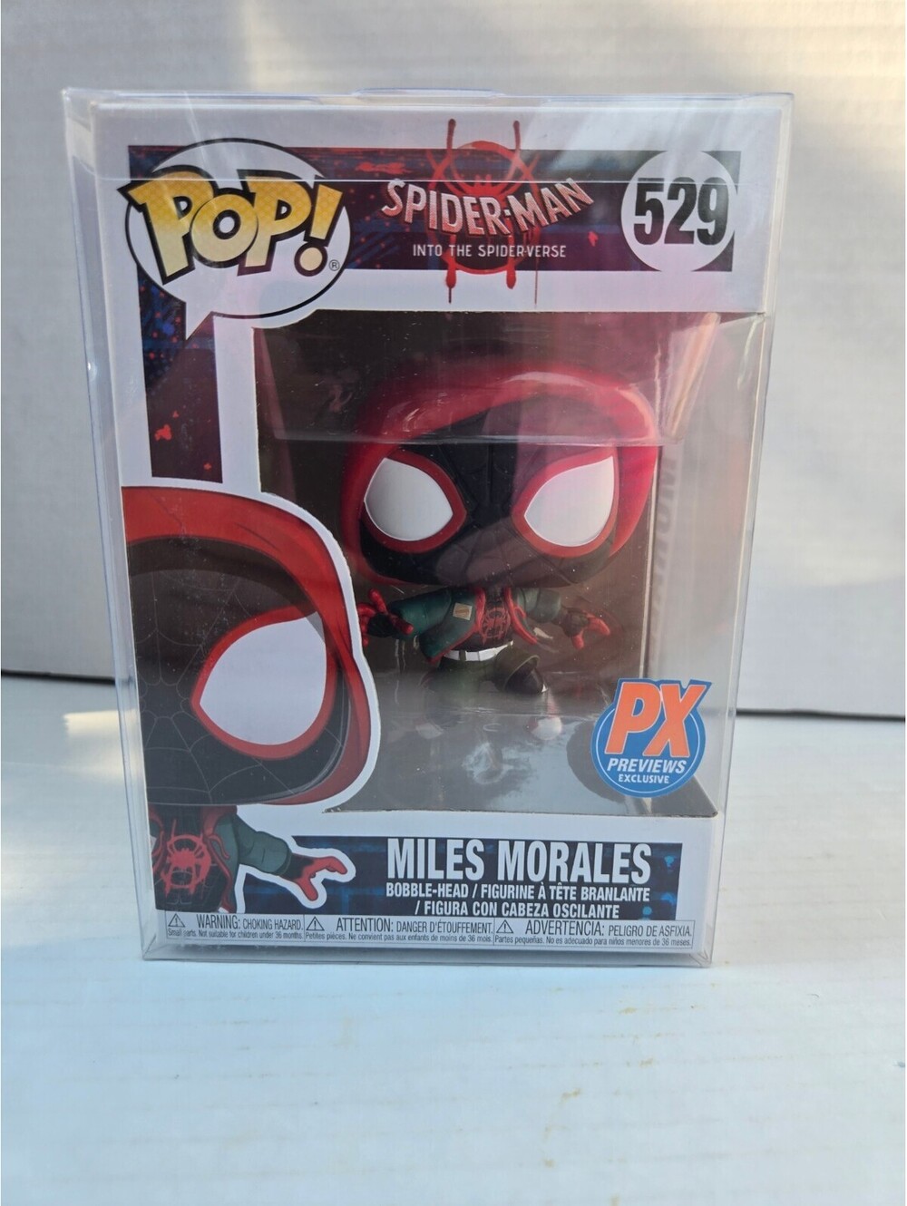 Funko Pop! Spider-Man Into the Spider-Verse Miles Morales PX Preview Exclusive